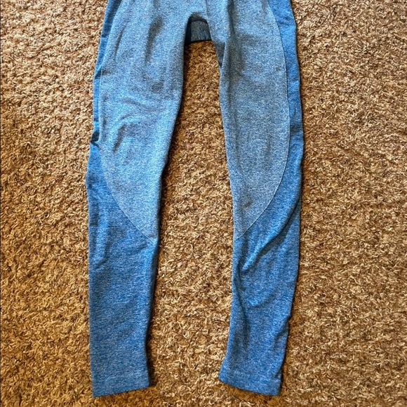 Gymshark Flex Blue Marl leggings medium - Picture 9 of 10